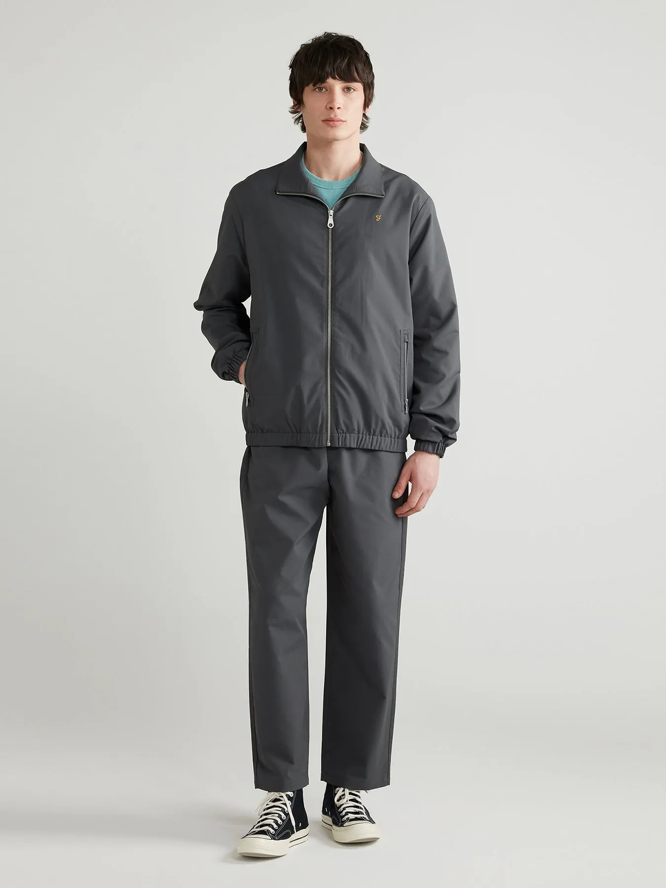Marky Blouson Jacket In Farah Grey sold by Farah product image thumbnail 3