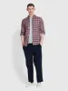 Hawtin Relaxed Tapered Fit Cord Trousers In True Navy sold by Farah