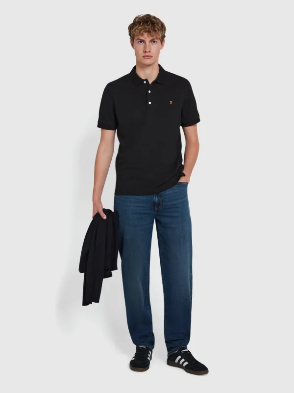 Norwood Regular Fit Jeans In Worn Rinse sold by Farah