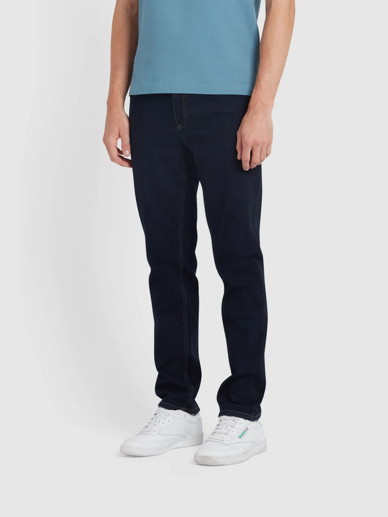 Elm Slim Fit Jeans In Rinse Denim sold by Farah product image thumbnail 2