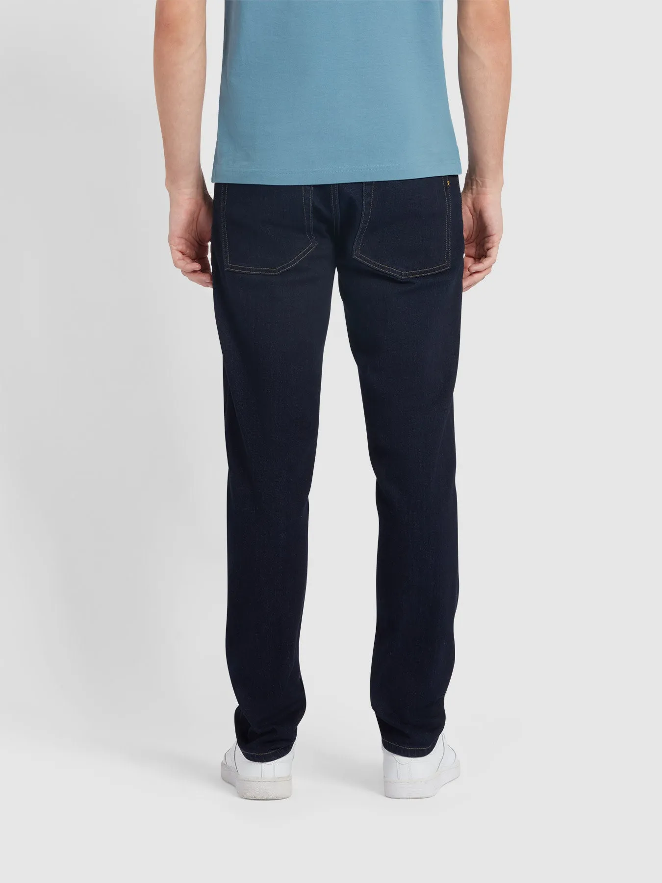 Elm Slim Fit Jeans In Rinse Denim sold by Farah product image thumbnail 3