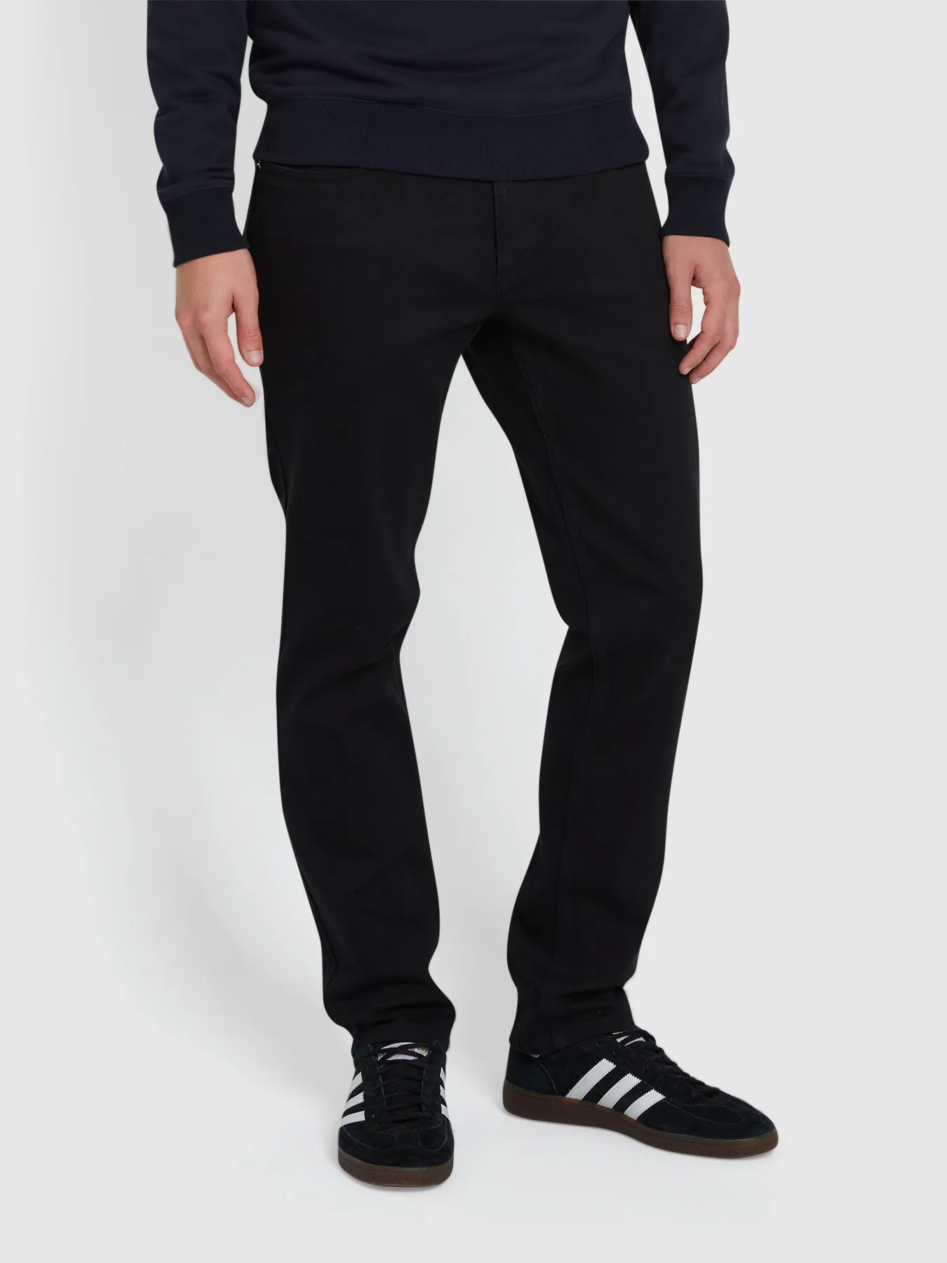 Elm Slim Fit Jeans In Black sold by Farah product image thumbnail 2
