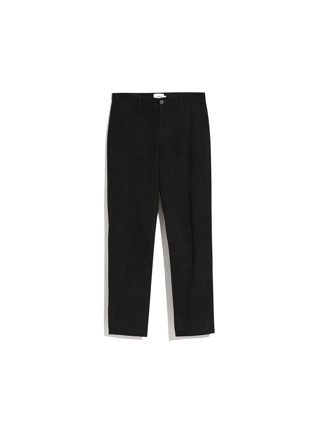 Elm Slim Fit Cord Trousers In Black sold by Farah product image thumbnail 5