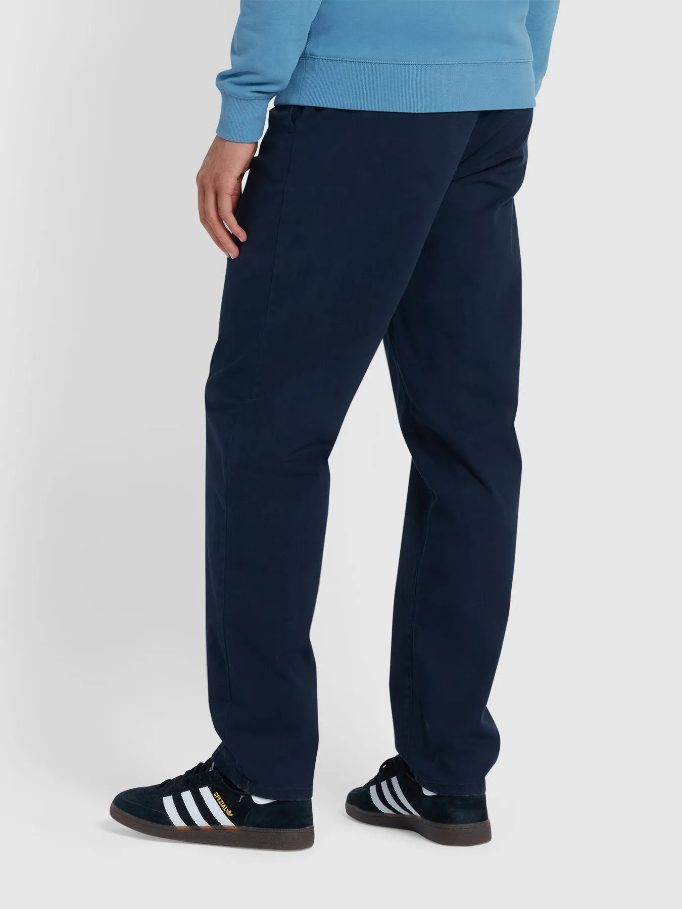Norwood Regular Fit Chinos In True Navy sold by Farah product image thumbnail 3