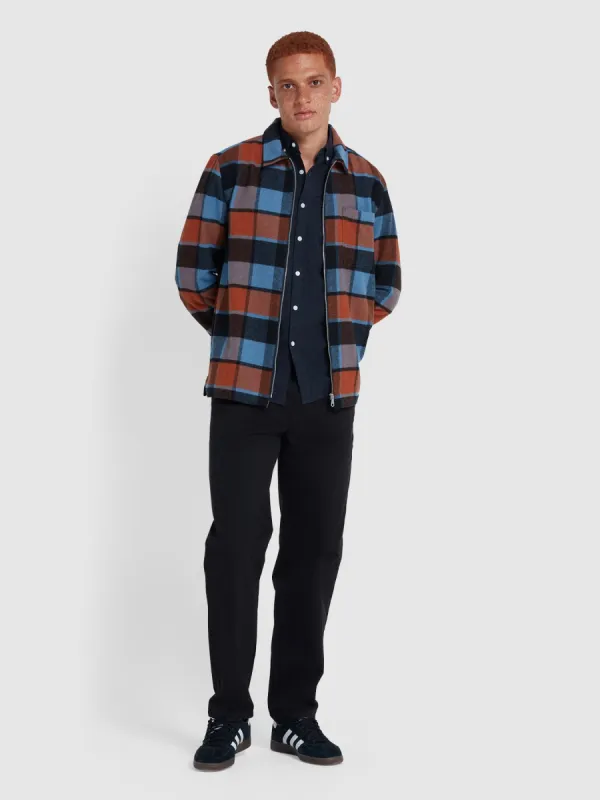 Norwood Regular Fit Chinos In Black sold by Farah