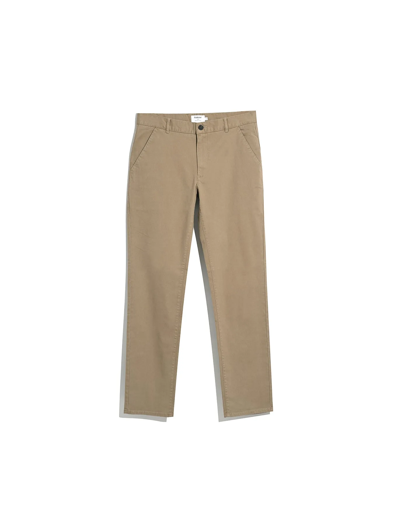 Elm Slim Fit Chinos In Beige sold by Farah product image thumbnail 5