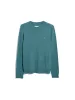 Birchall Crew Neck Lambswool Sweater In Seaport Green sold by Farah