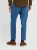 Hawtin Relaxed Tapered Fit Jeans In Worn Indigo sold by Farah