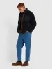 Hawtin Relaxed Tapered Fit Jeans In Worn Indigo sold by Farah