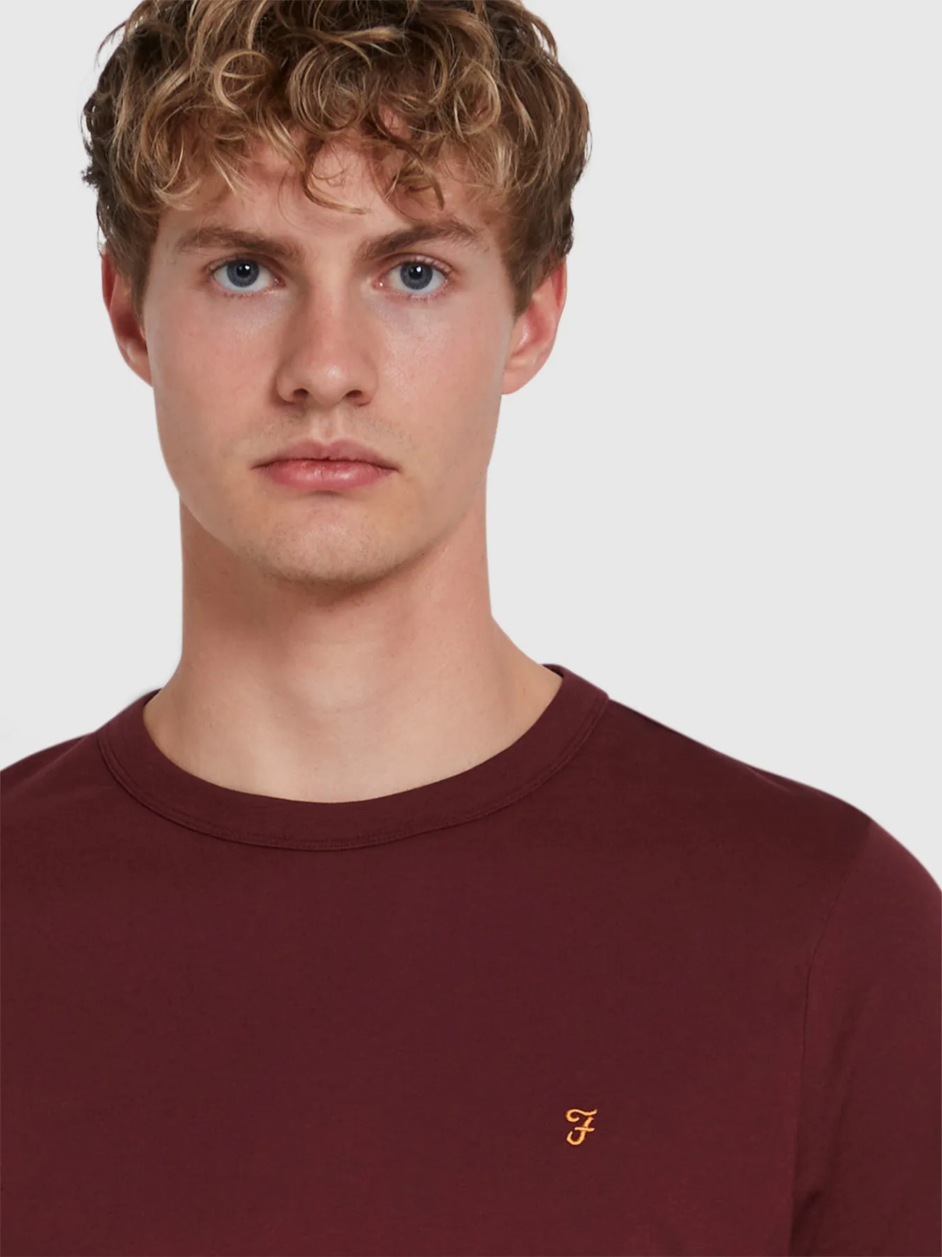Ellis T-Shirt In Farah Red sold by Farah product image thumbnail 4