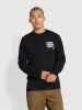 Grays Long Sleeve Graphic T-Shirt In Black sold by Farah