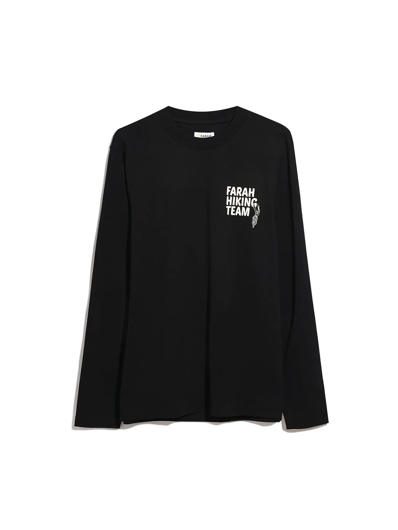 Grays Long Sleeve Graphic T-Shirt In Black sold by Farah product image thumbnail 5