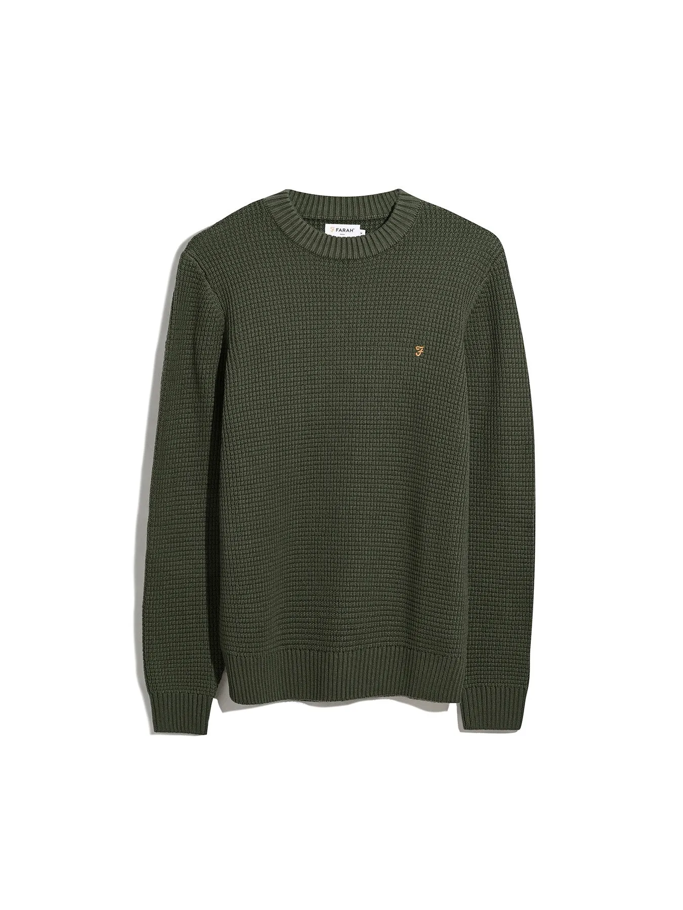 Foraker Crew Neck Sweater In Rosemary sold by Farah product image thumbnail 5
