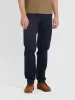 Norwood Regular Fit Cotton Hopsack Trousers In True Navy sold by Farah