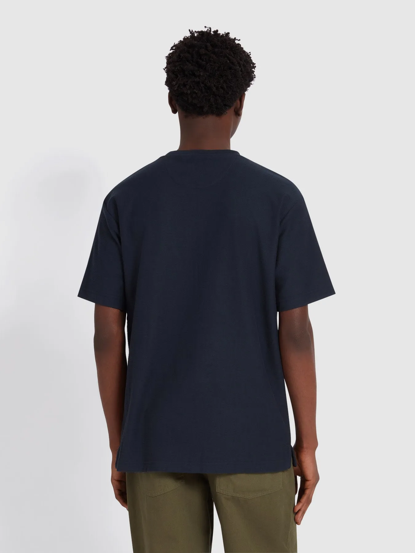 Ashcombe T-Shirt In True Navy sold by Farah product image thumbnail 3
