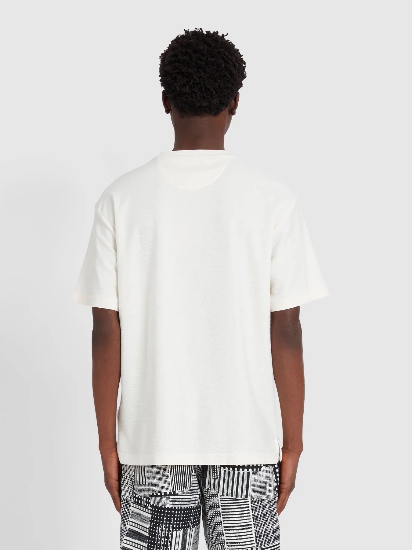 Ashcombe T-Shirt In Cream sold by Farah product image thumbnail 3