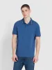 Purdy Tipped Collar Polo Shirt In Cold Metal sold by Farah