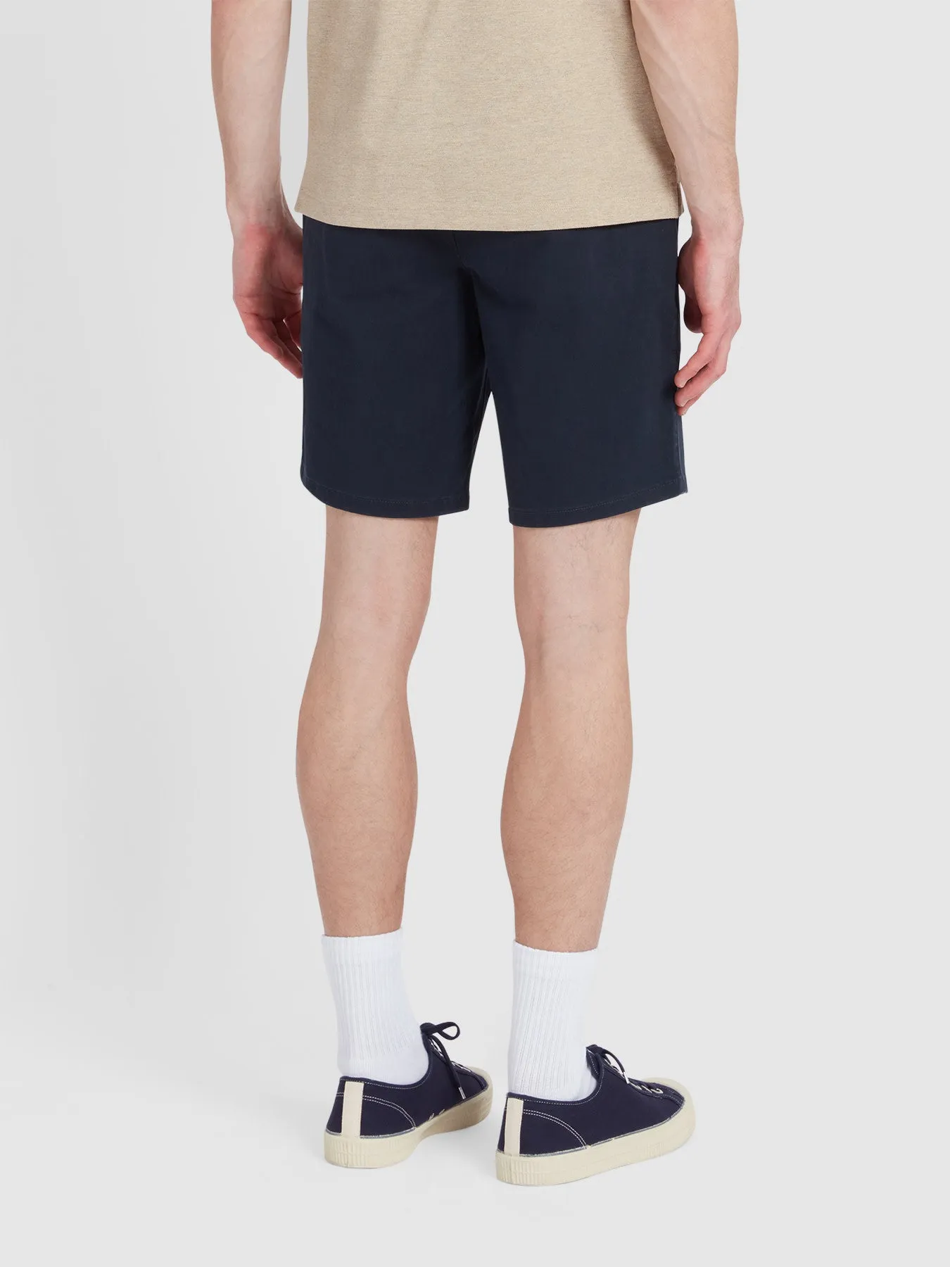 Hawk Chino Shorts In True Navy sold by Farah product image thumbnail 3