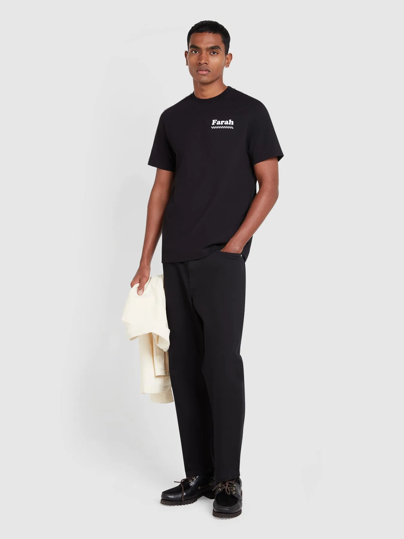 Powis Graphic T-Shirt In Black sold by Farah product image thumbnail 2