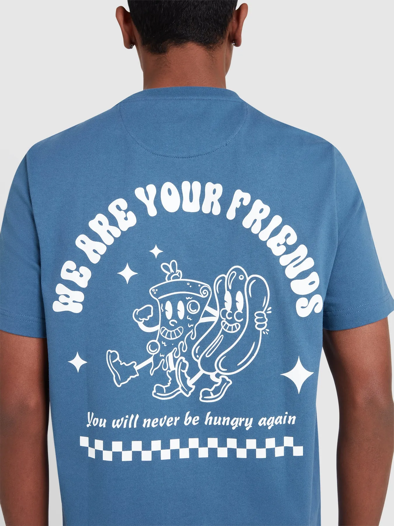 Limscott Graphic T-Shirt In Cold Metal sold by Farah product image thumbnail 5