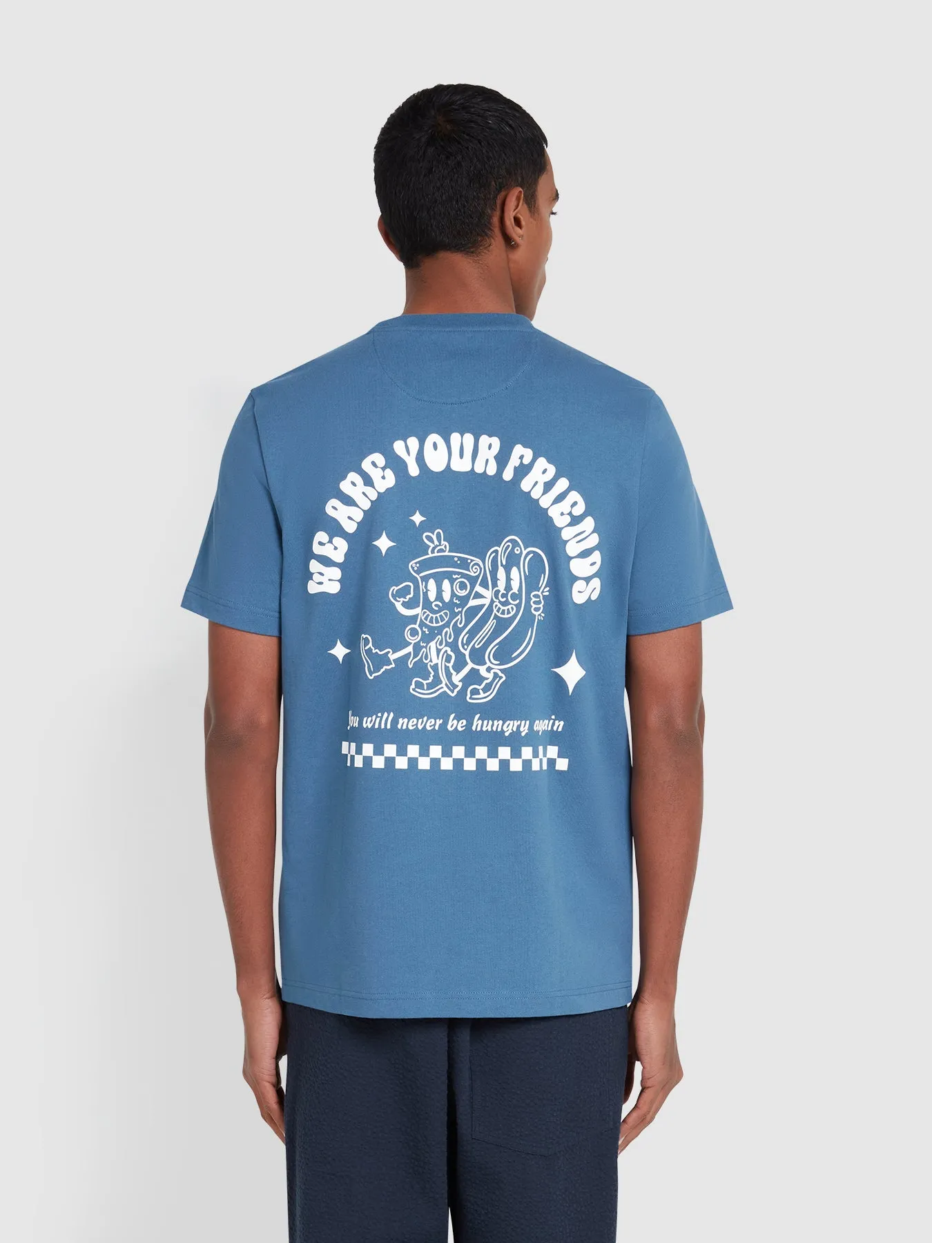 Limscott Graphic T-Shirt In Cold Metal sold by Farah product image thumbnail 4