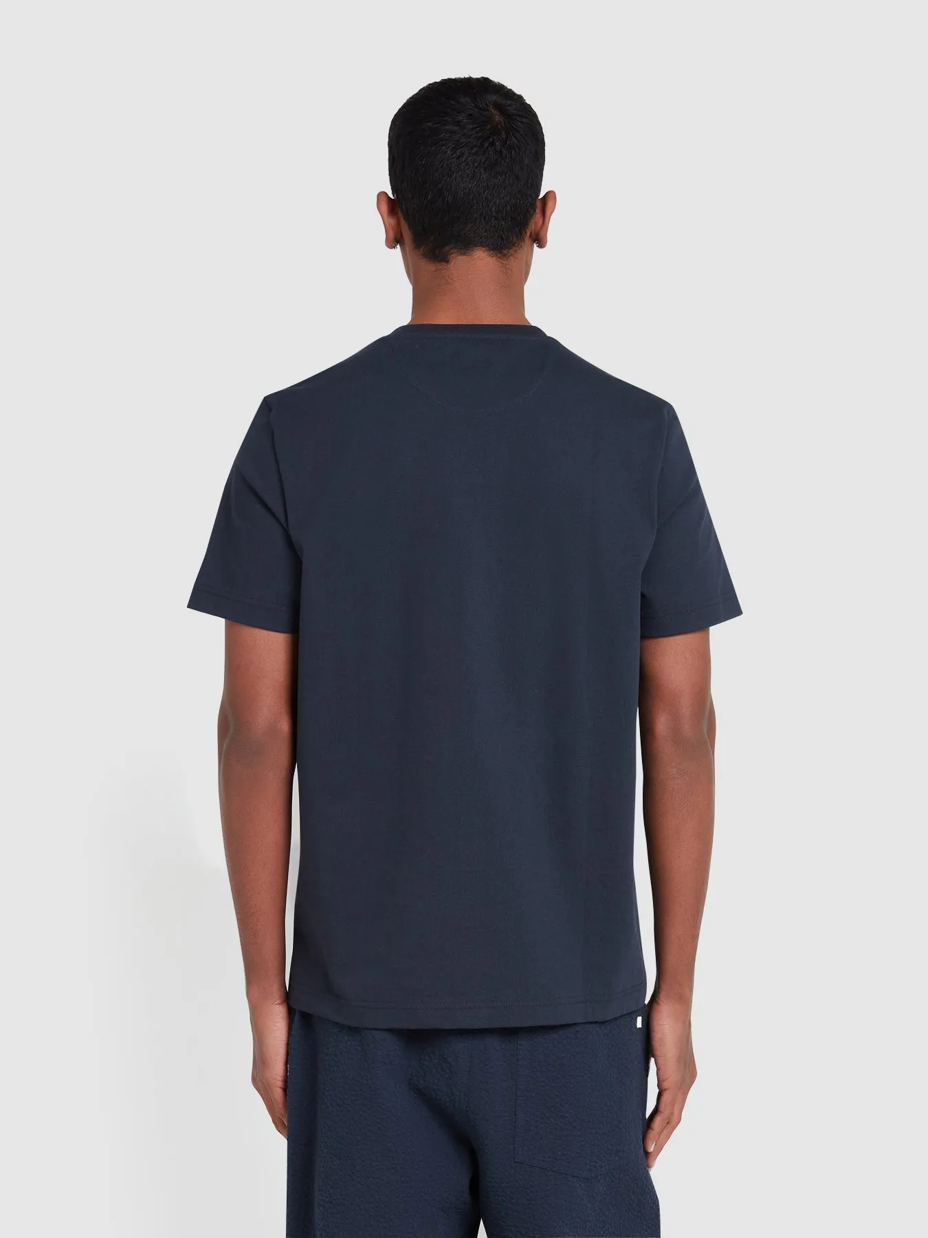 Devon Graphic T-Shirt In True Navy sold by Farah product image thumbnail 4