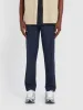 Norwood Regular Fit Heavy Hopsack Trousers In Ink Navy sold by Farah
