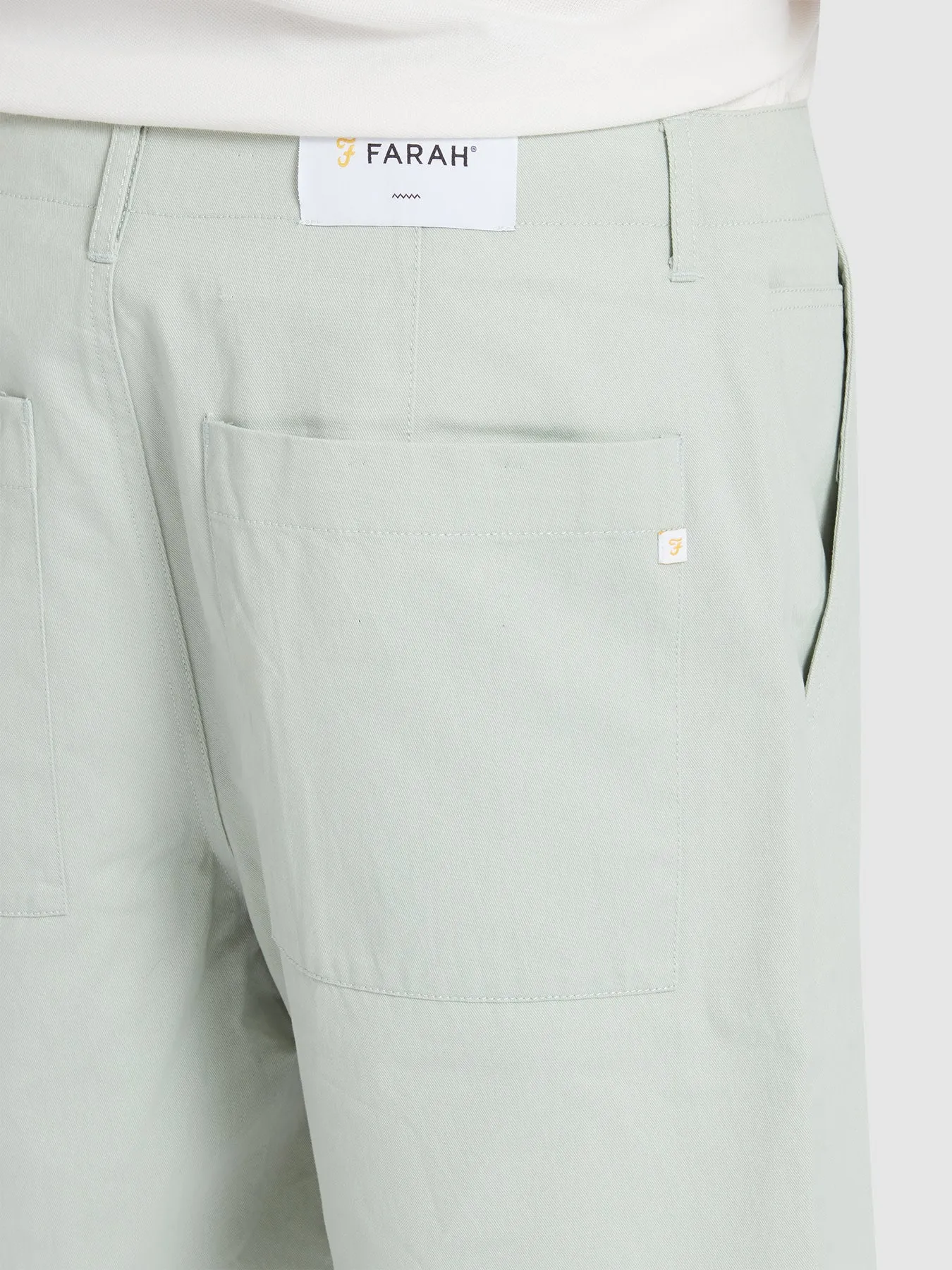 Sepel Twill Shorts In Grove Green sold by Farah product image thumbnail 4