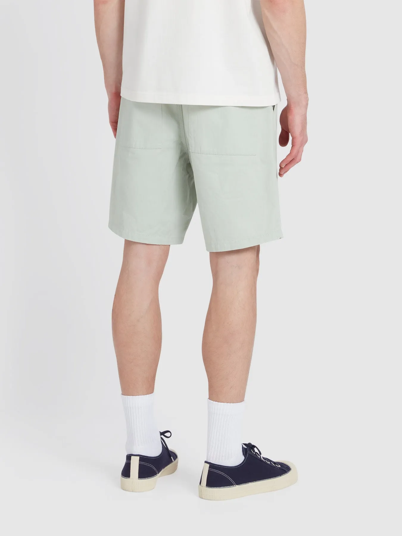 Sepel Twill Shorts In Grove Green sold by Farah product image thumbnail 3