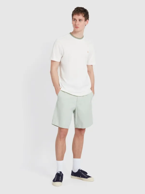 Sepel Twill Shorts In Grove Green sold by Farah