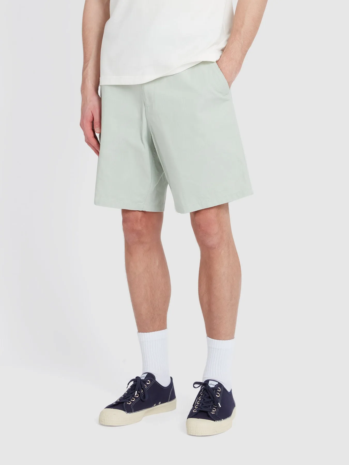 Sepel Twill Shorts In Grove Green sold by Farah product image thumbnail 2