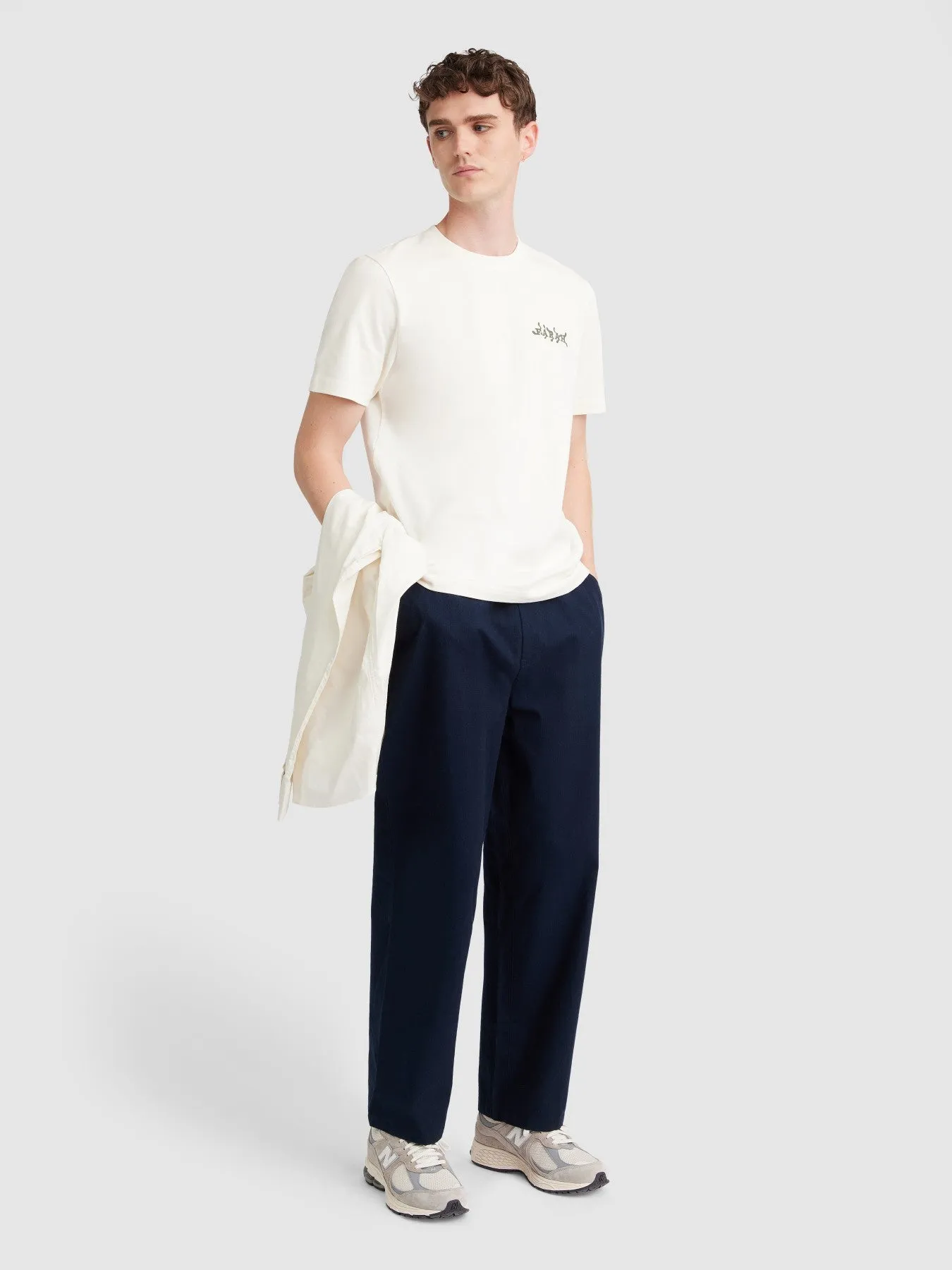 Amesbury Graphic T-Shirt In Ecru sold by Farah product image thumbnail 3