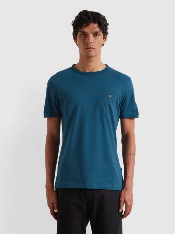 Ellis T-Shirt In Atlantic sold by Farah