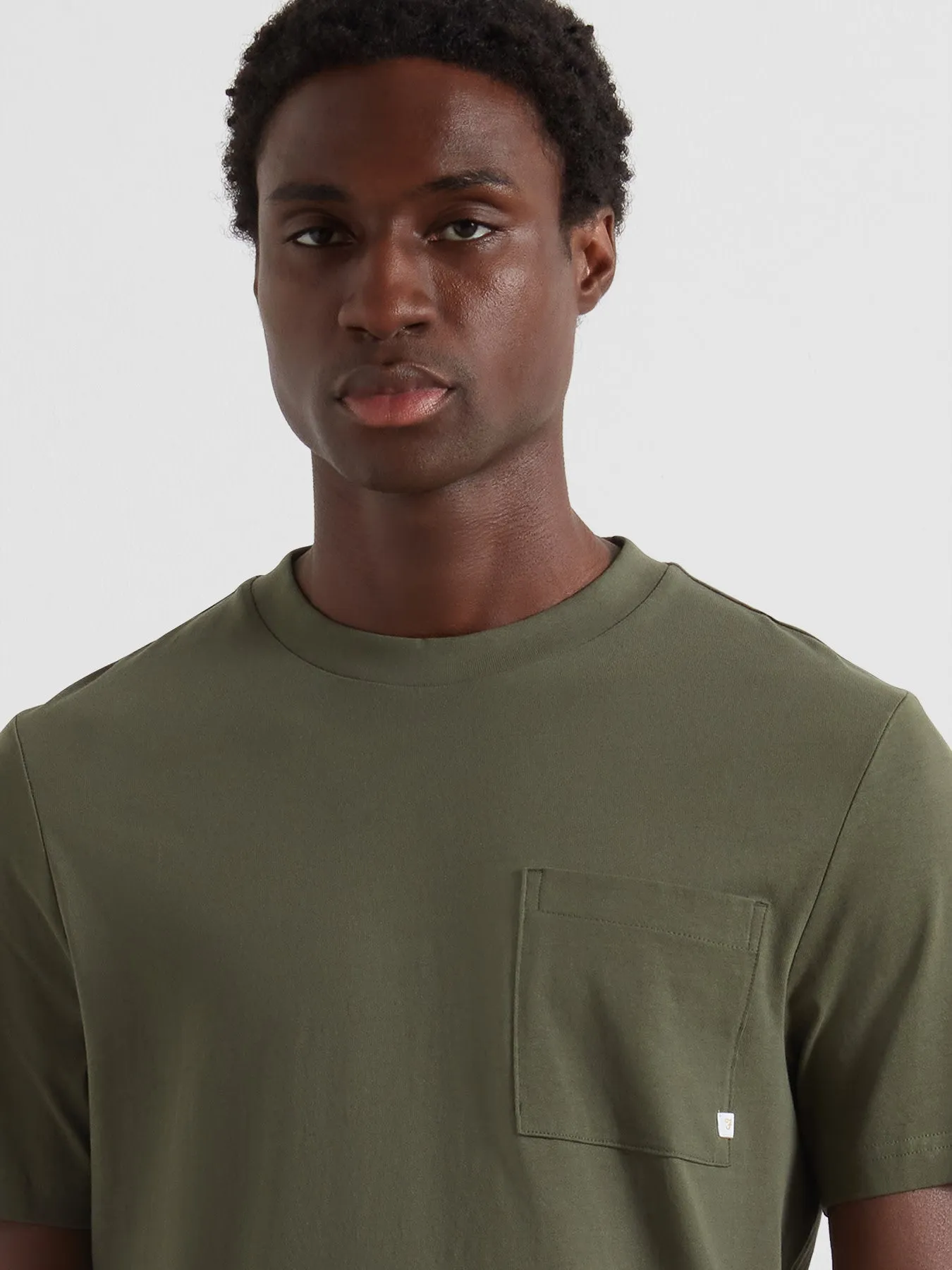 Stacy Pocket T-Shirt In Rosemary sold by Farah product image thumbnail 4