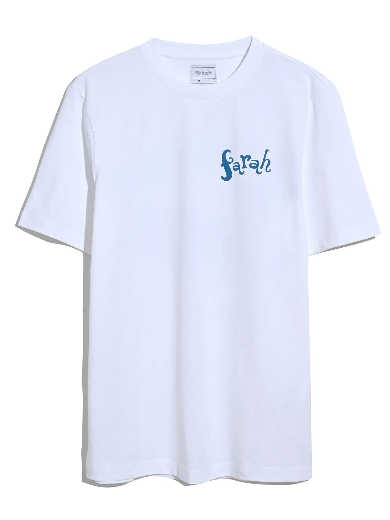 Southey Graphic T-Shirt In White sold by Farah product image thumbnail 5