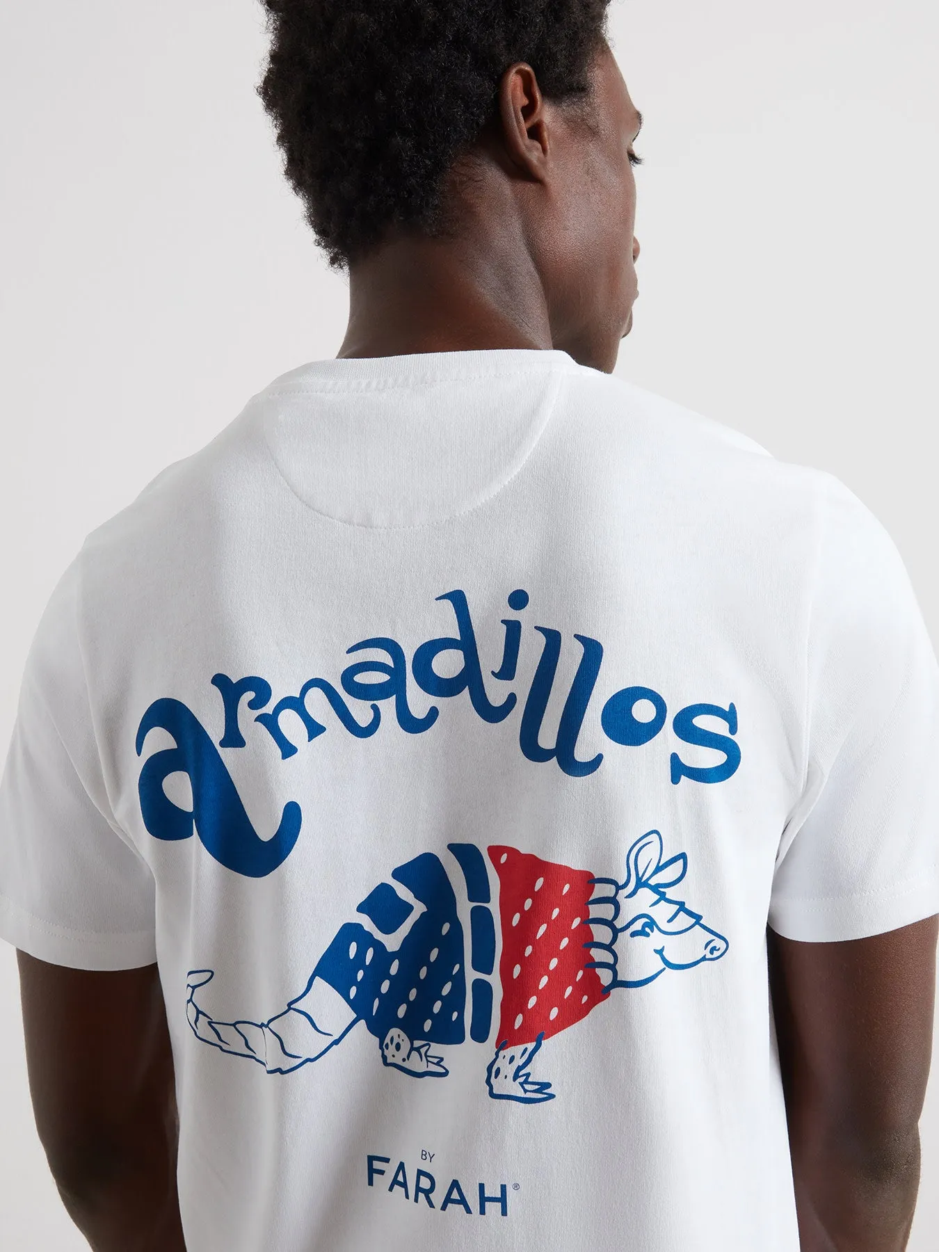 Southey Graphic T-Shirt In White sold by Farah product image thumbnail 4