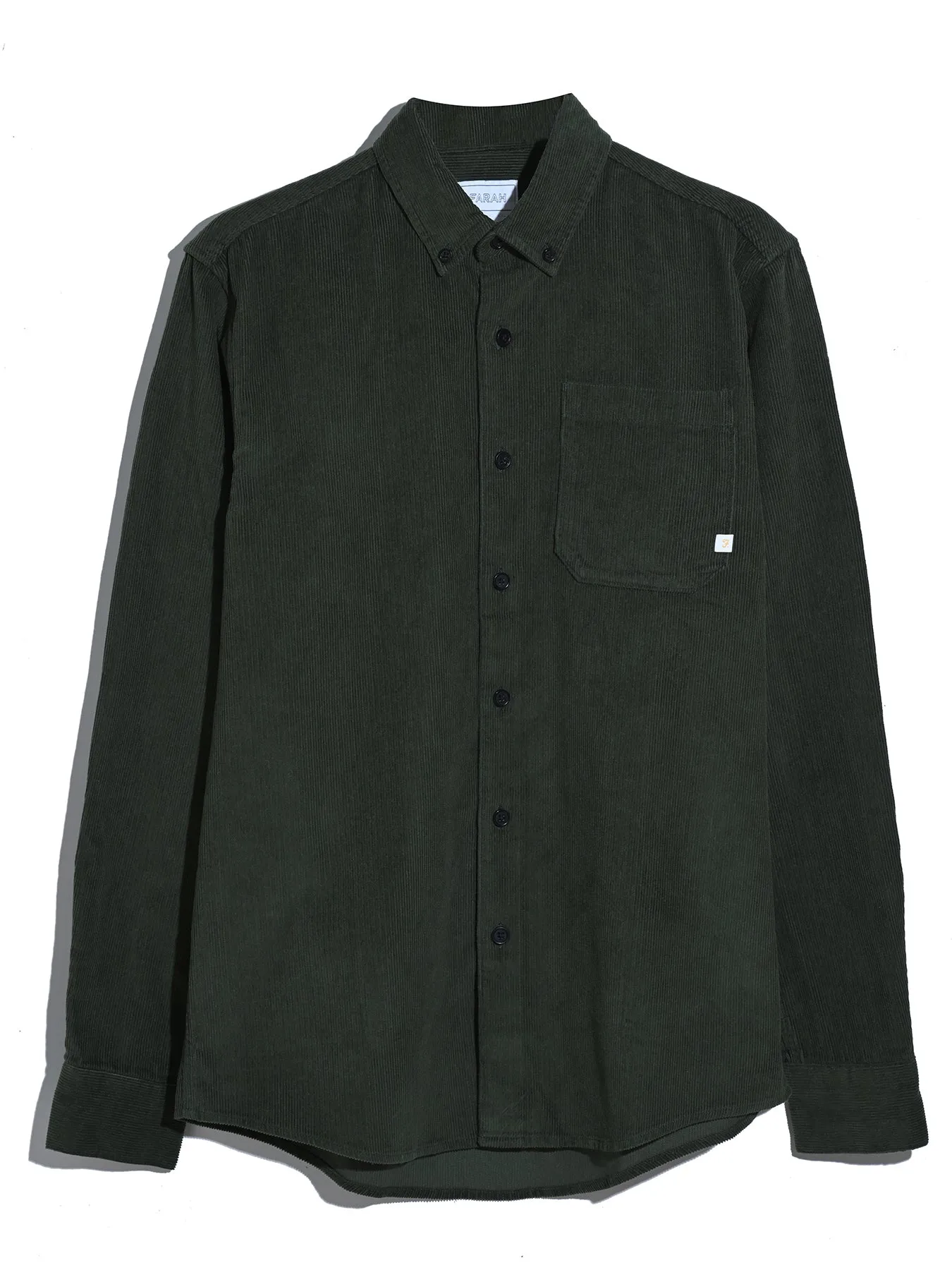 Spencer Casual Fit Corduroy Shirt In Rosemary sold by Farah product image thumbnail 5