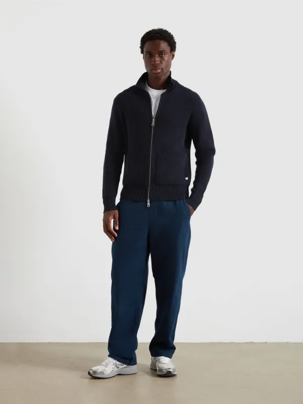 Greenport Loose Fit Herringbone Trousers In Yale sold by Farah