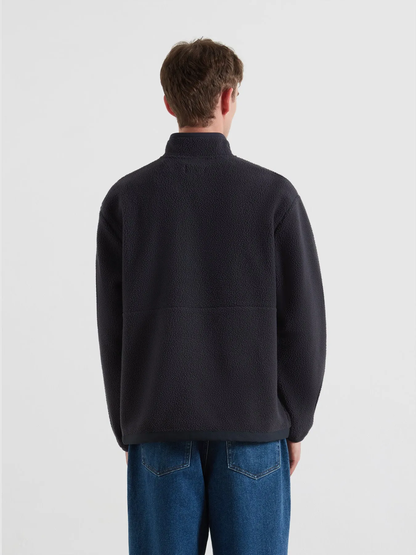 Mews Fleece In True Navy sold by Farah product image thumbnail 3