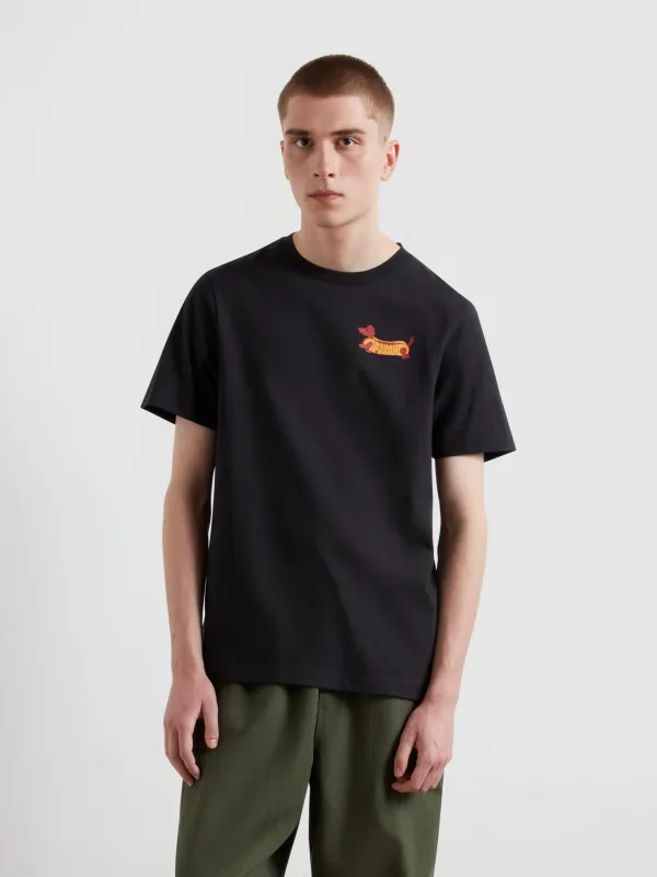 Devon Graphic T-Shirt In Black sold by Farah