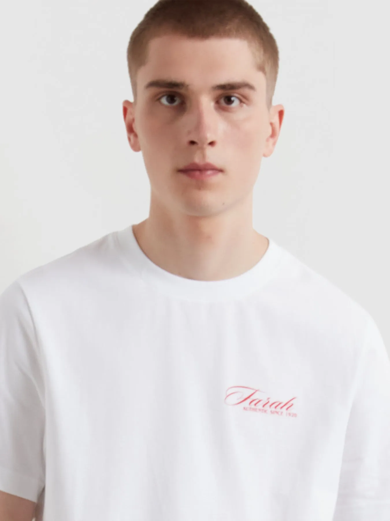 Byron Graphic T-Shirt In White sold by Farah product image thumbnail 4