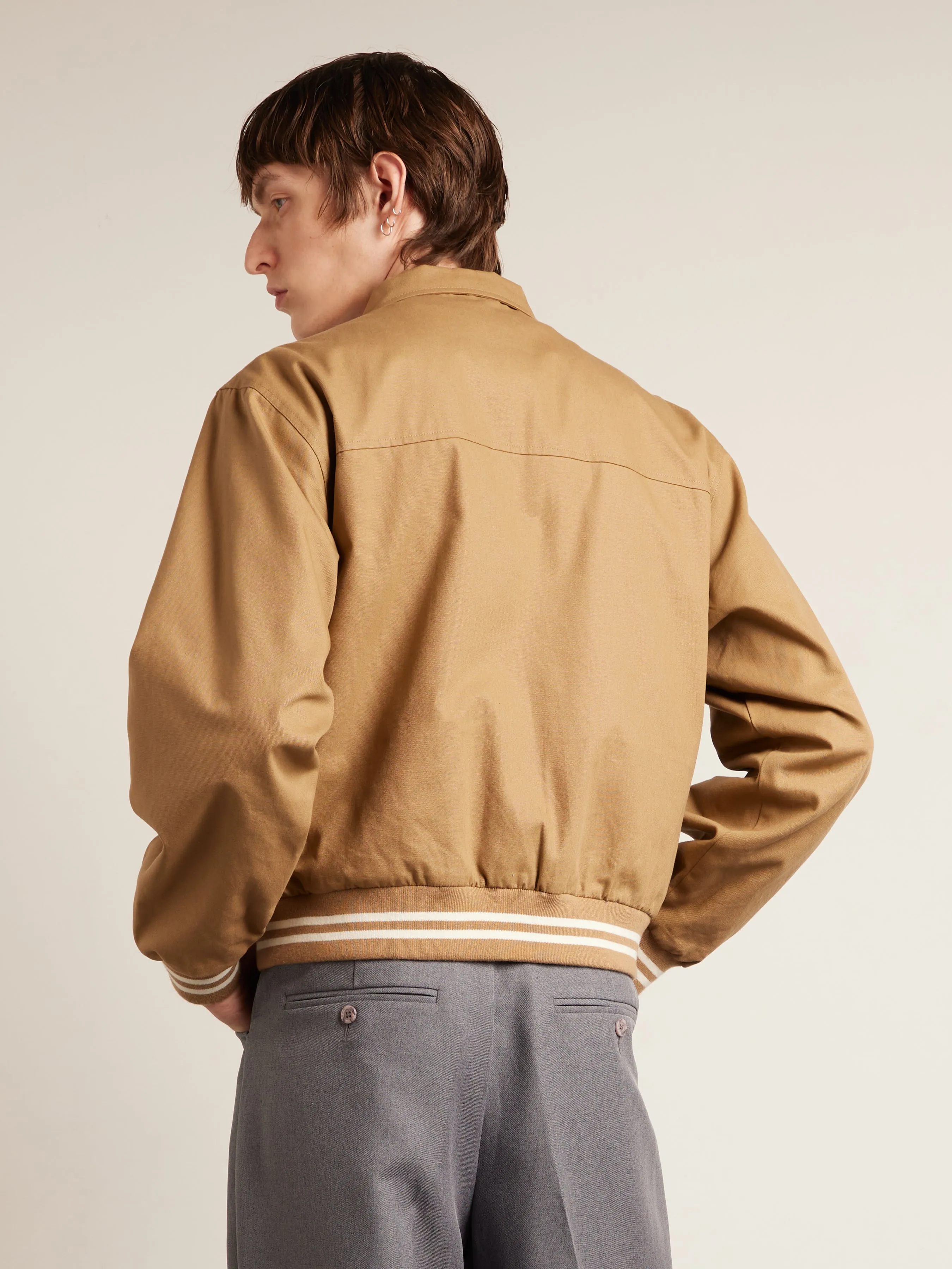 Colonia Archive Canvas Jacket In Beige sold by Farah product image thumbnail 3