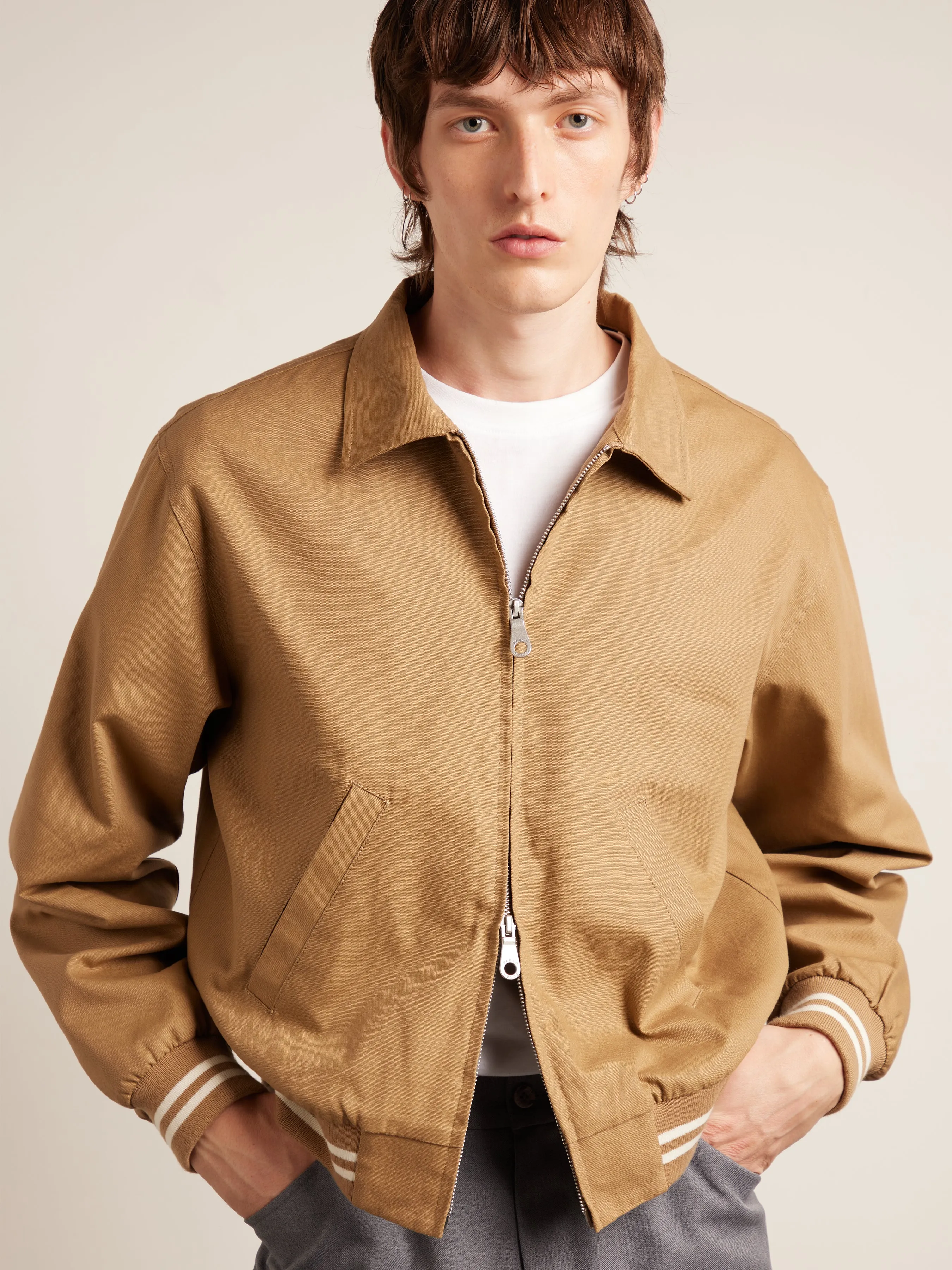 Colonia Archive Canvas Jacket In Beige sold by Farah product image thumbnail 4