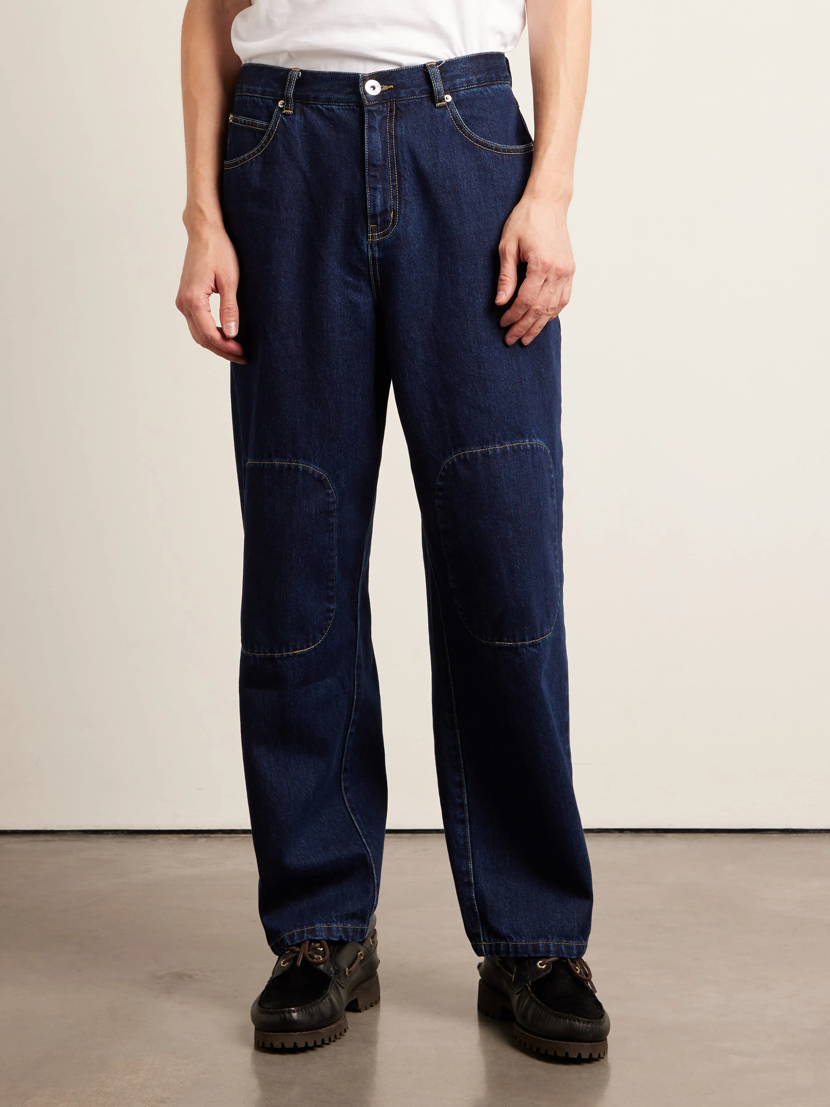 Sambrano Archive Reinforced Jeans In Mid Denim sold by Farah product image thumbnail 2