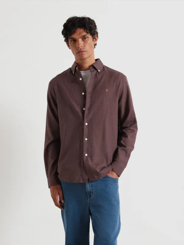 Ali Shirt In Dusky Mauve sold by Farah