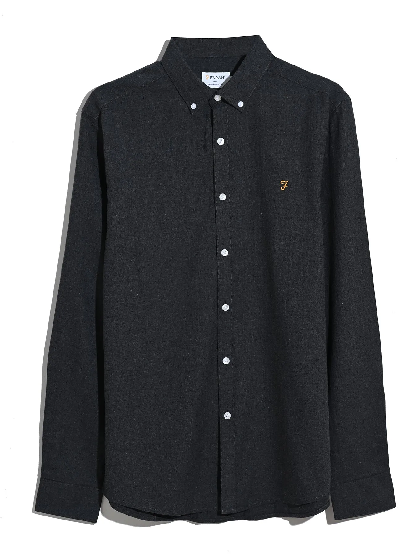 Milners Shirt In Charcoal Marl sold by Farah product image thumbnail 5
