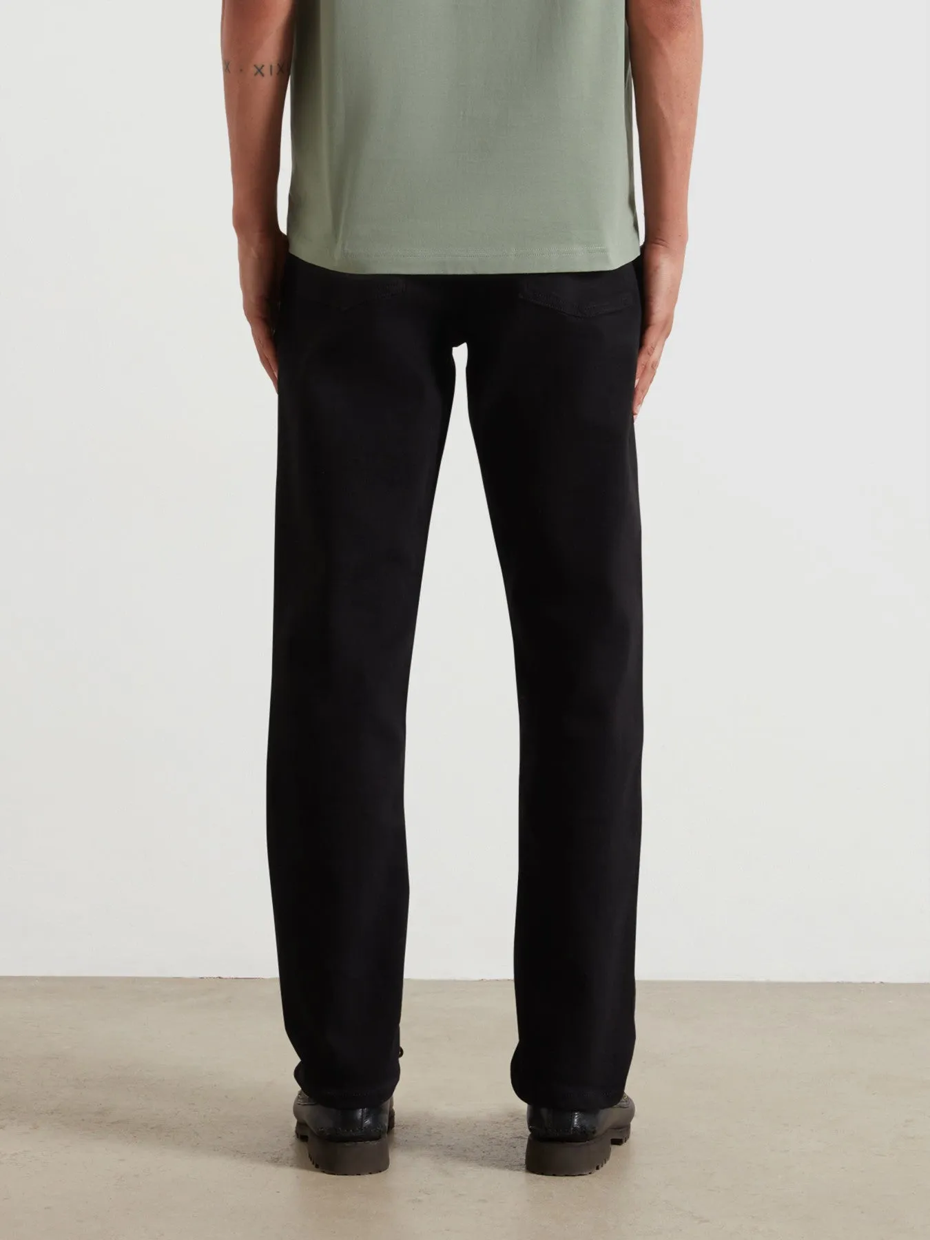 Norwood Regular Fit Jeans In Black sold by Farah product image thumbnail 3