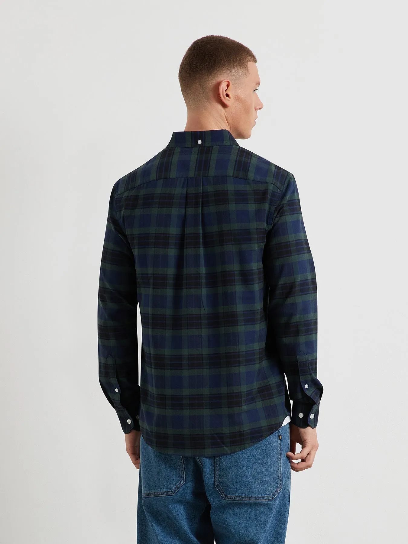 Kennett Check Shirt In Pine sold by Farah product image thumbnail 3