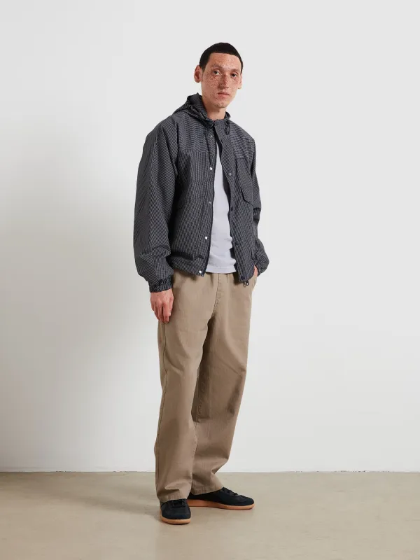 Greenport Loose Fit Herringbone Trousers In Ashen Taupe made by Farah