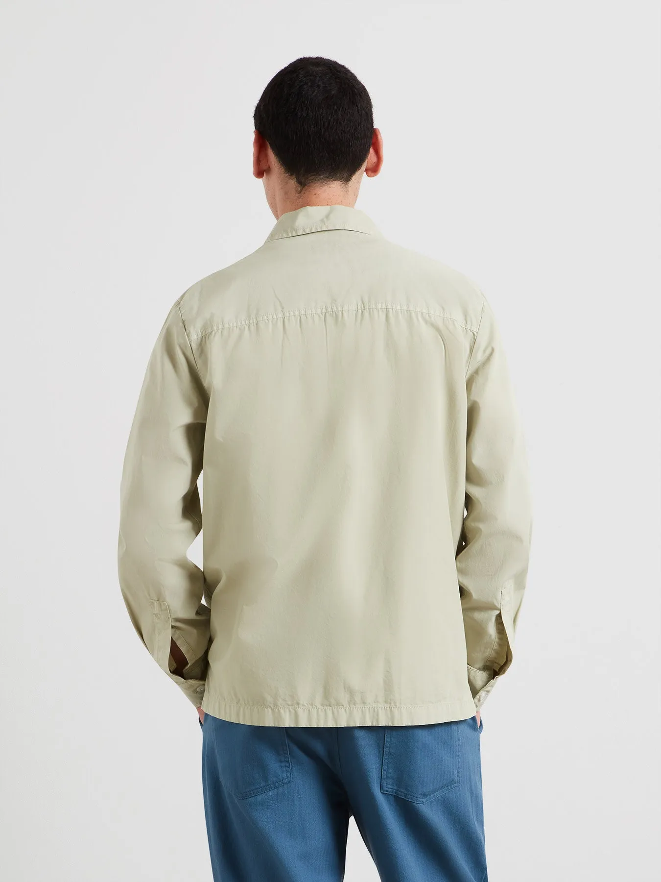 Ralph Overshirt In Green Shade sold by Farah product image thumbnail 4